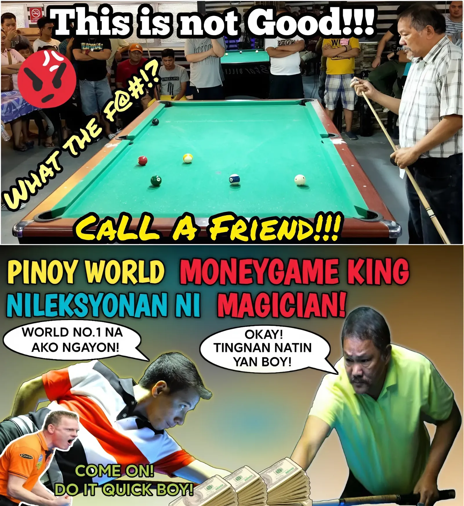 😱 MAGICIAN EFREN BATA REYES TAUGHT A LESSON TO THE PINOY WORLD BILLIARD MONEY GAME KING!