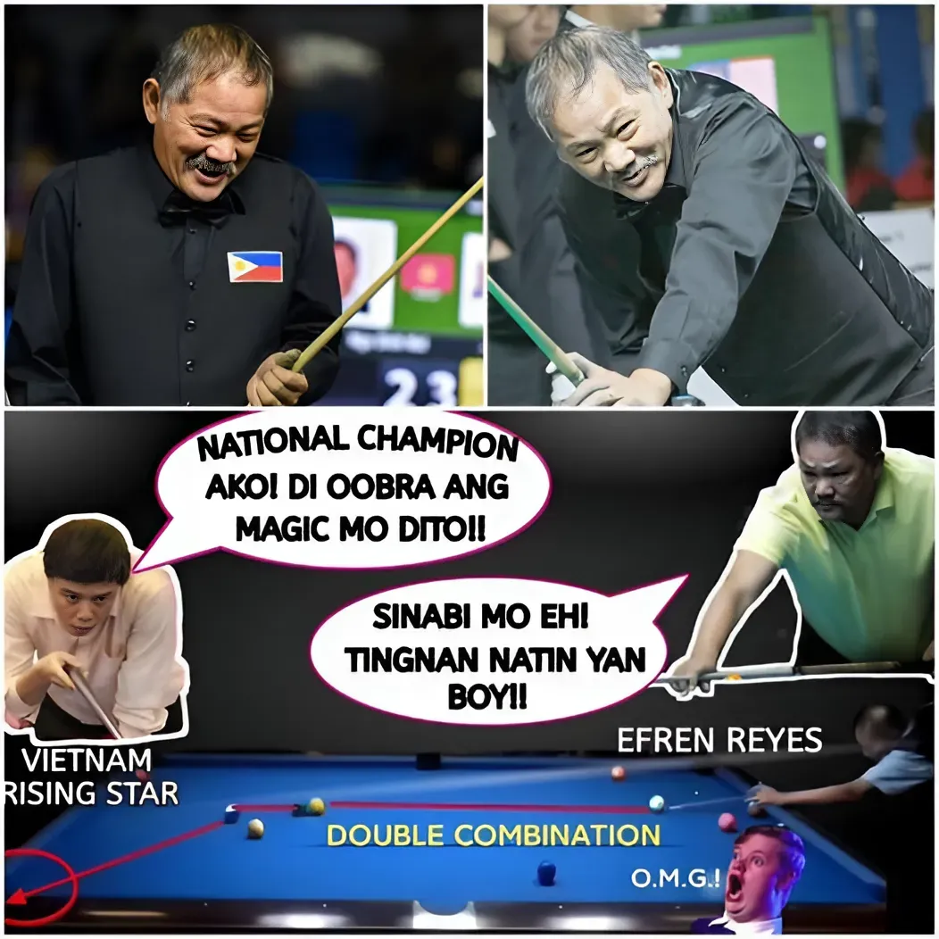 🏆THEY THINK EFREN BATA IS A DISADVANTAGE! 💪💪RISING STAR OF VIETNAM 😲"DI OMOBRA!" WITH BATA'S MAGIC SHOTS!