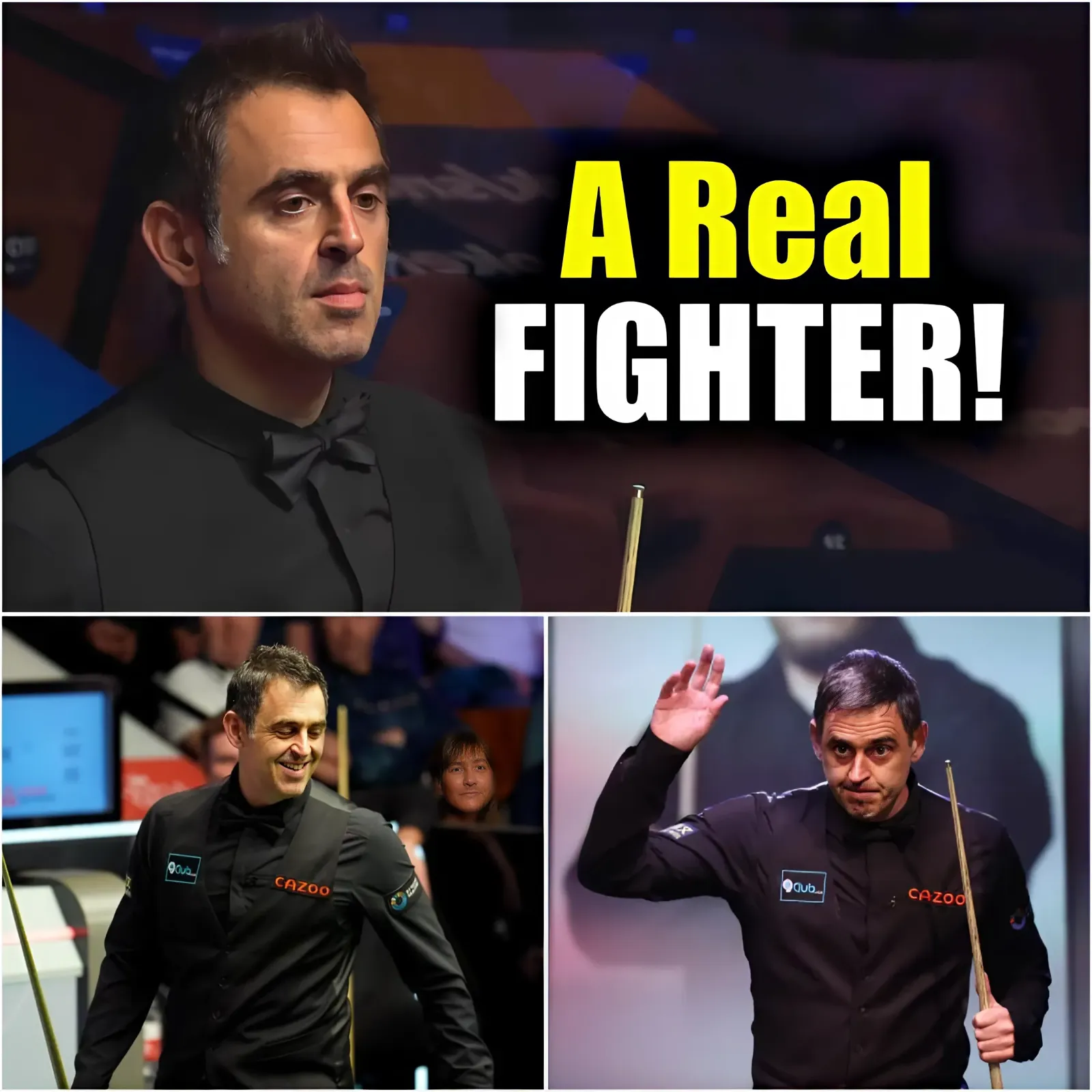 Ronnie O'Sullivan showed the world that age doesn't matter with his amazing kicks that left his opponents speechless.