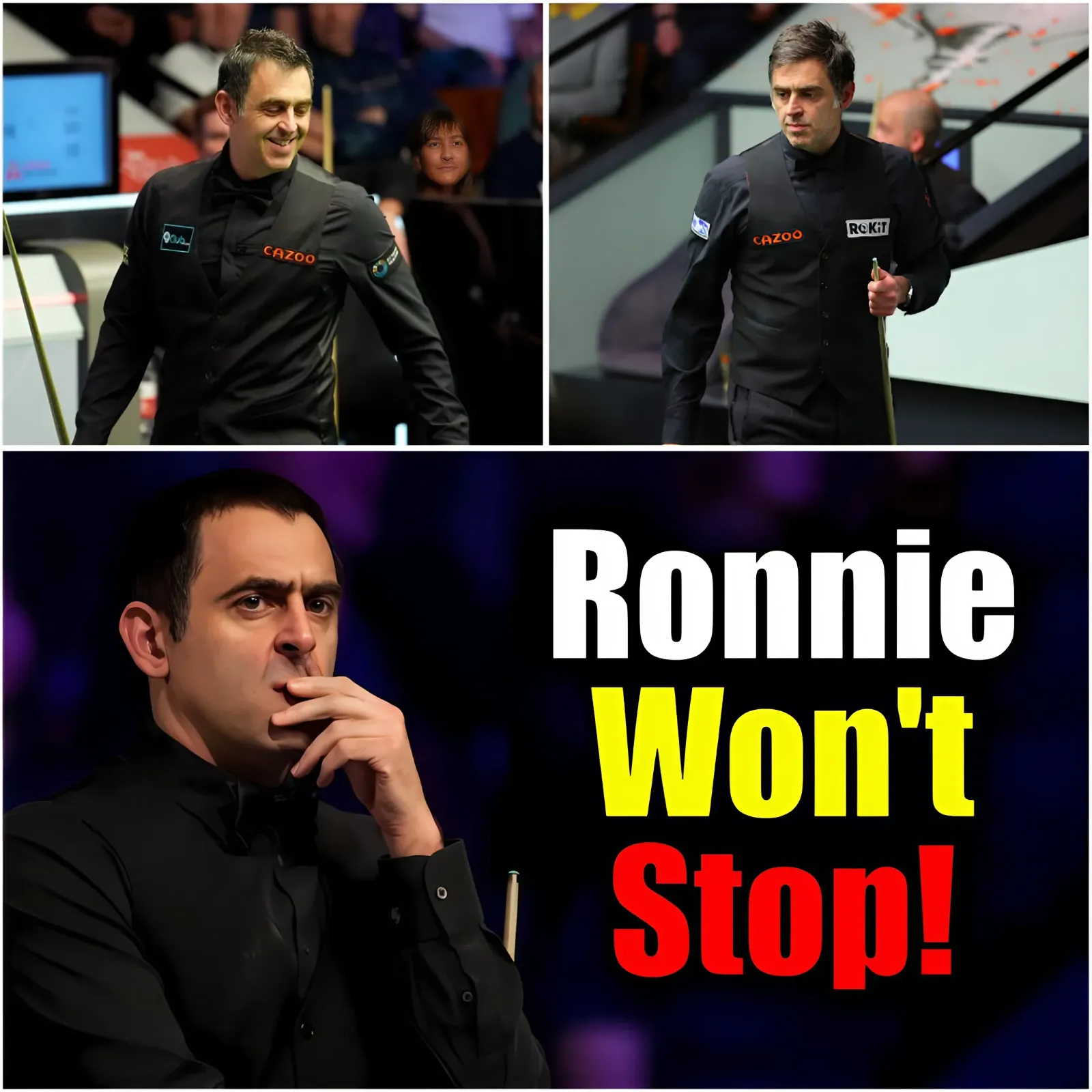 Ronnie O'Sullivan's Magical Finish Leaves Fans in Awe as He Claims Triumph!