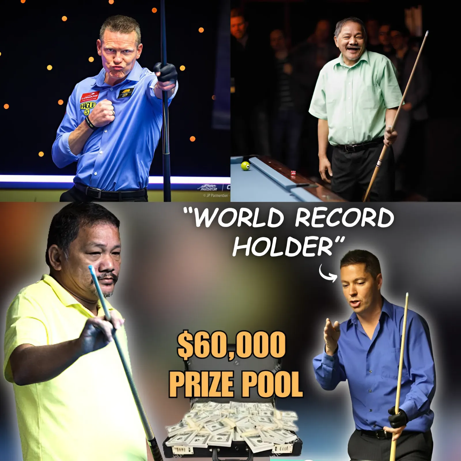 AMERICAN RECORD HOLDER! TASTE OF EFREN REYES' MAGIC! STUNNED