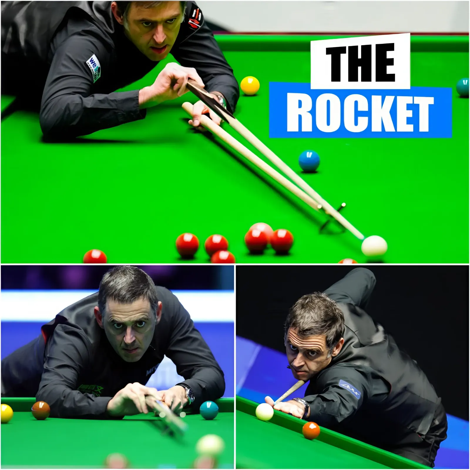 That's crazy! His skills are insane!! Ronnie O'Sullivan