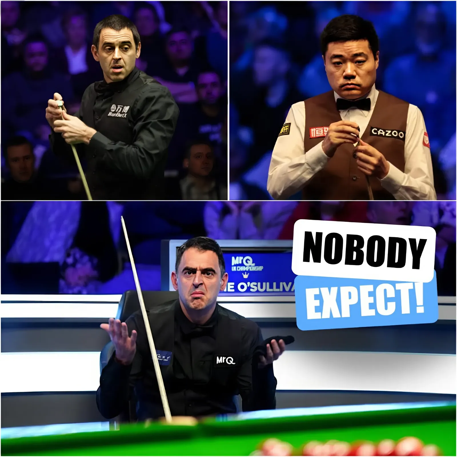 The King of Snooker Tries to HAVE THE GOD Ronnie O'Sullivan But You Can't Imagine What Happens...