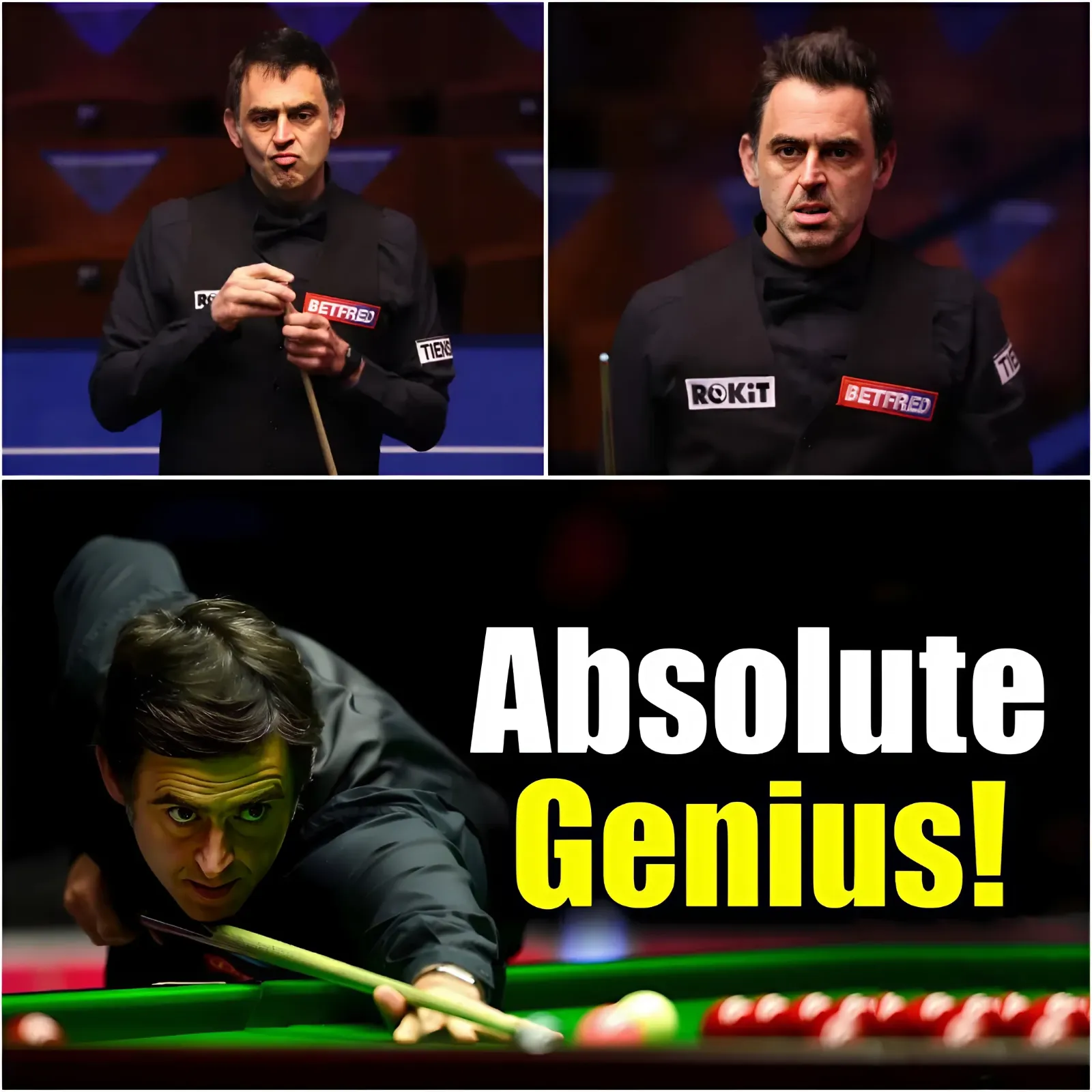 Ronnie O'Sullivan Put Pressure On The Opponent With His Persistent Play!