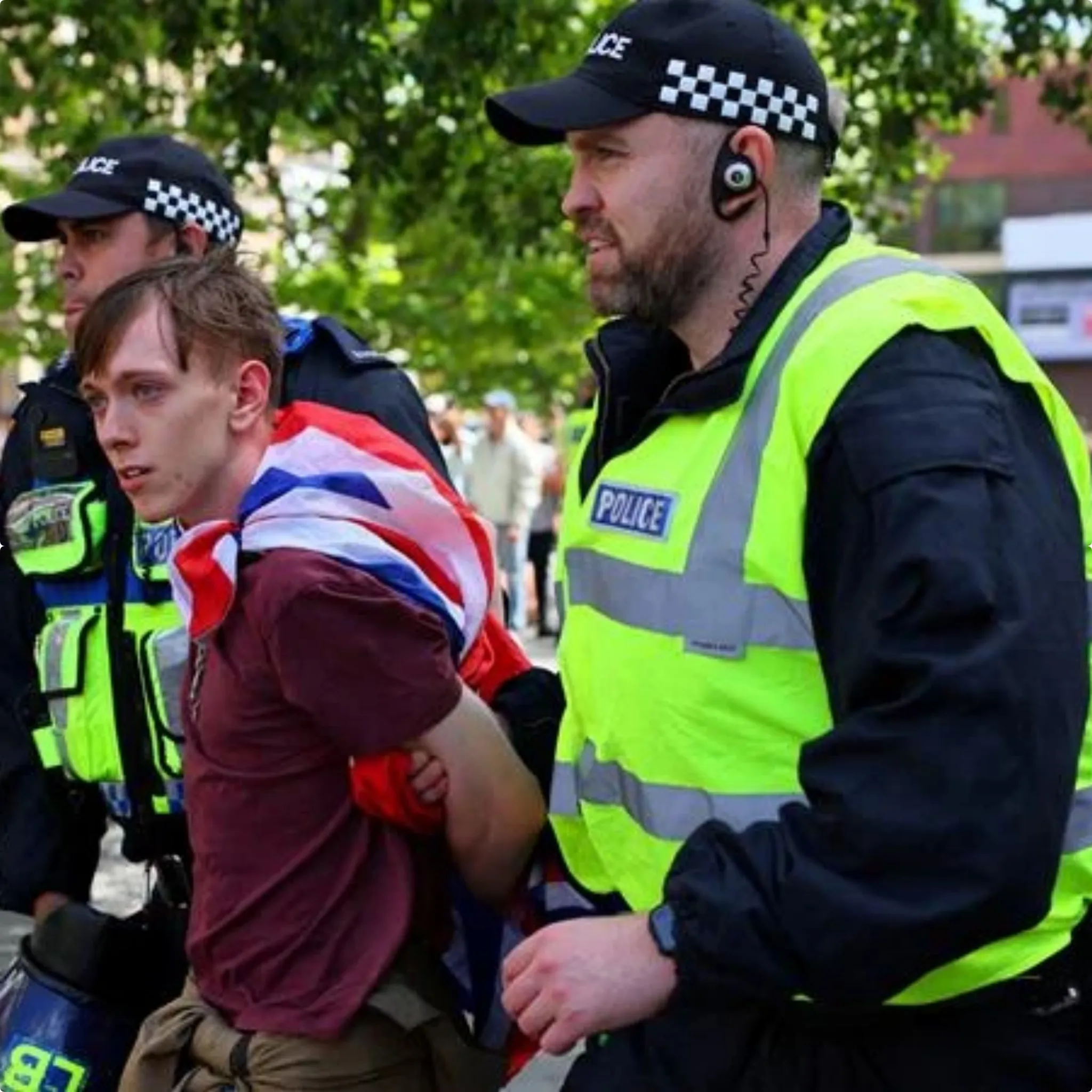 Inside the Chaos: Over 1,000 Arrested in Violent Protests Across the UK—What Really Happened.H