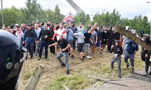 “No Excuses: UK Riots Are the Result of Populism and Racial Violence”_L
