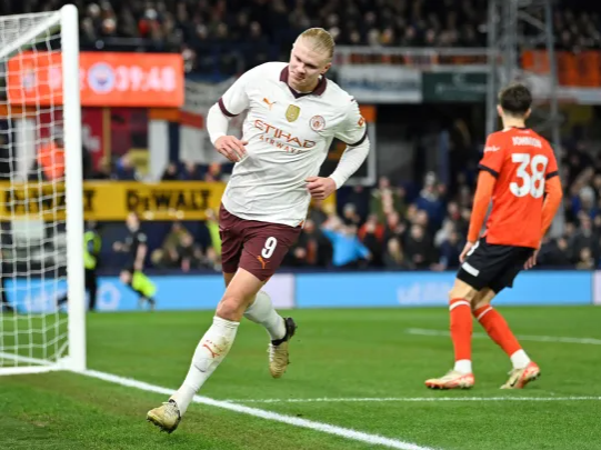 Erling Haaland makes history as he scores FIVE in FA Cup win with four set up by Kevin De Bruyne