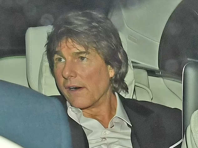 Tom Cruise loses his usual polished appearance as he parties till 3am