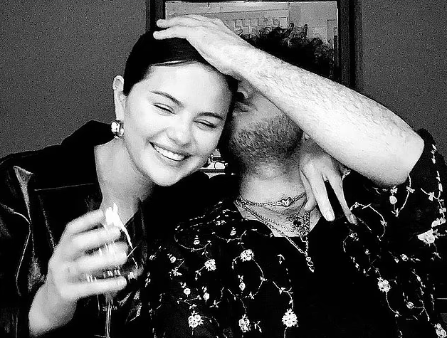 Selena Gomez shows affection for her boyfriend Benny Blanco as they celebrate his 36th birthday