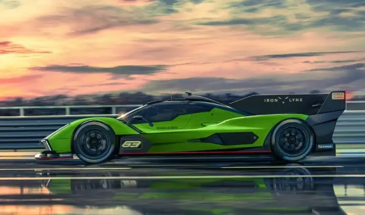 Lamborghini’s new prototype hypercar makes stunning debut at the 12 Hours of Sebring