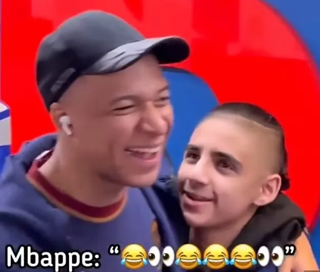 Kylian Mbappe LAUGHS when an Arsenal fan invites him to join the Gunners and claims there's 'no way' he would sign for Mikel Arteta's side... before giving his reason why he's staying clear of the Emirates