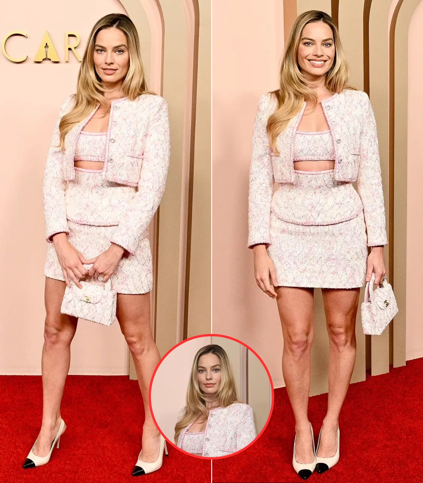 Margot Robbie dons Chanel for the 96th Oscars Nominees Luncheon