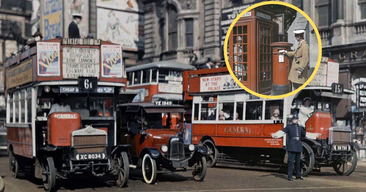 Rare color photos capture England at work and play, 1928