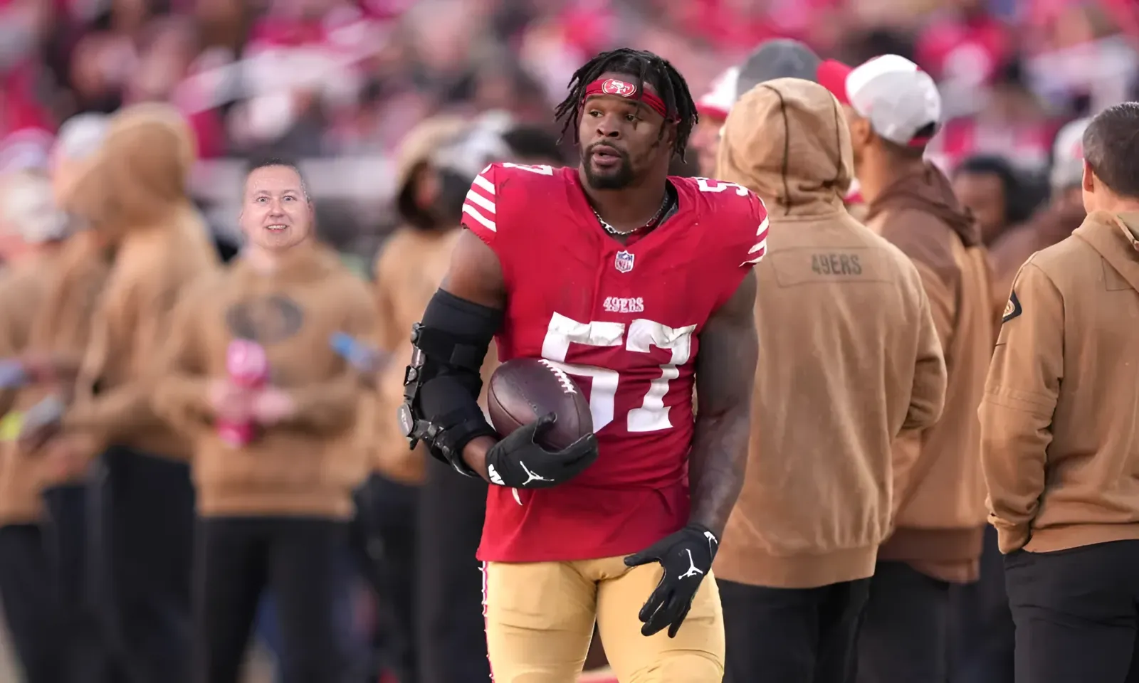 49ers LB Dre Greenlaw offers encouraging update on recovery