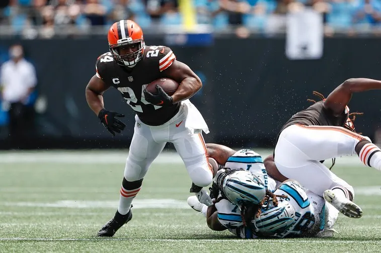 Viral Clip of Browns RB Nick Chubb Revs Up Speculation on Future