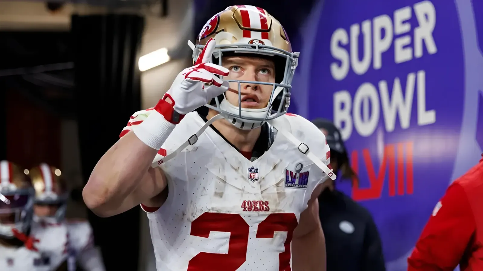 49ers coach gives cryptic response when asked about Christian McCaffrey's absence