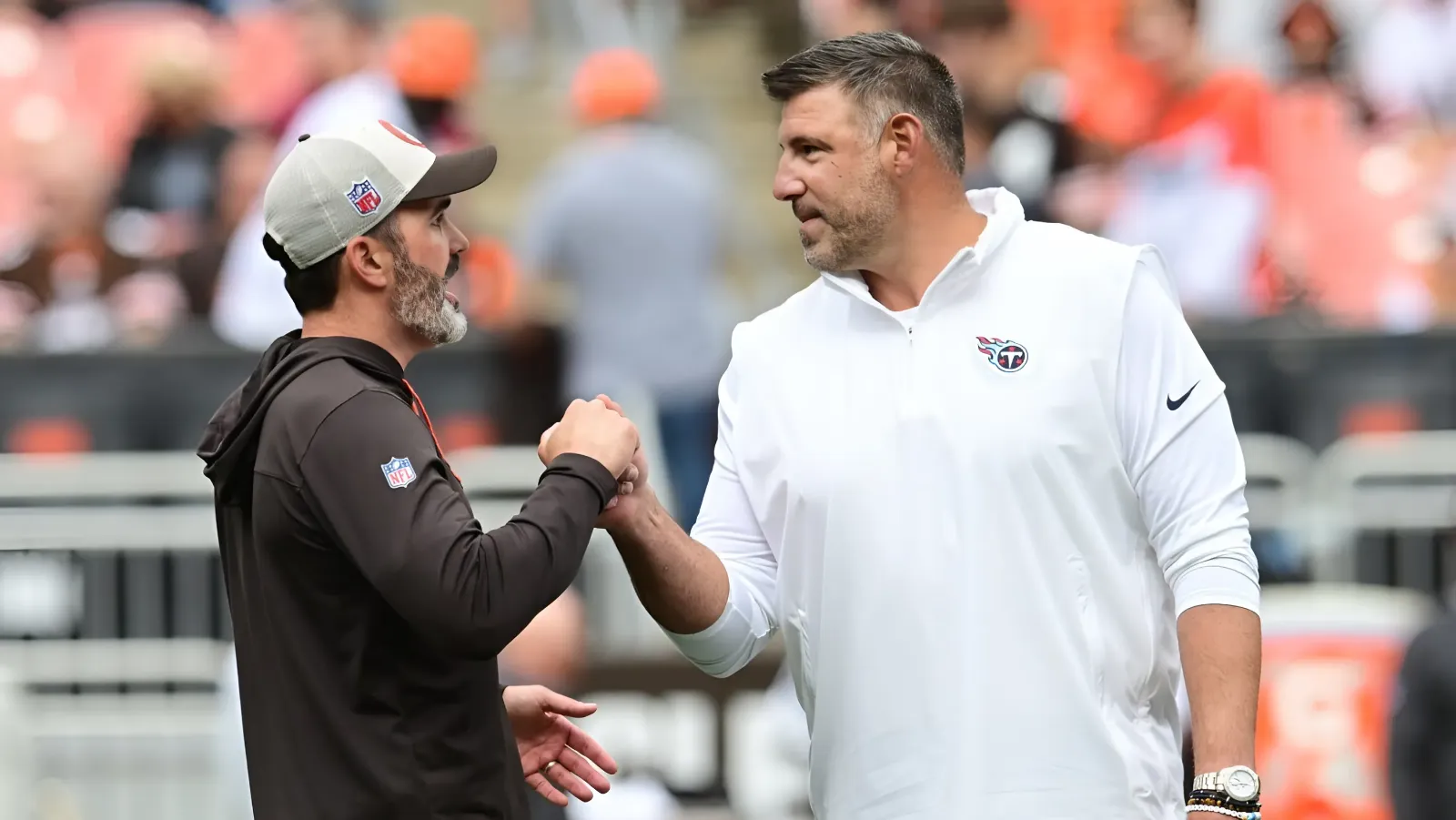 Former Titans head coach Mike Vrabel is back to his old ways with the Cleveland Browns