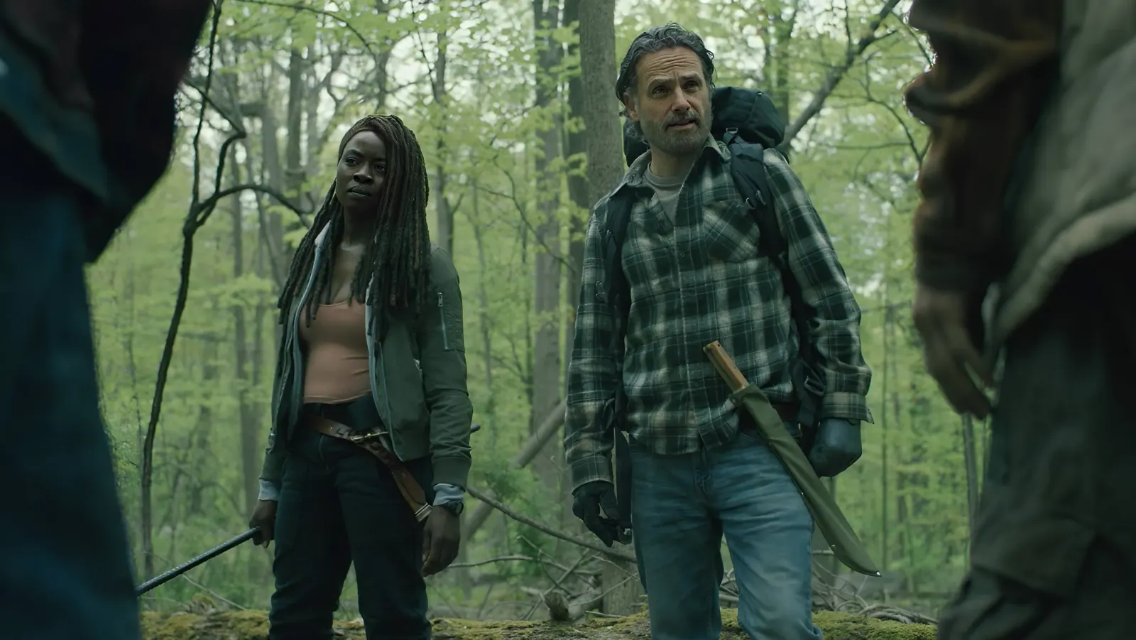 The Walking Dead's Danai Gurira praises co-star after big death scene in The Ones Who Live episode 5