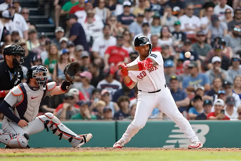 Red Sox 28-year-old rookie’s first MLB plate appearance ‘was nuts’