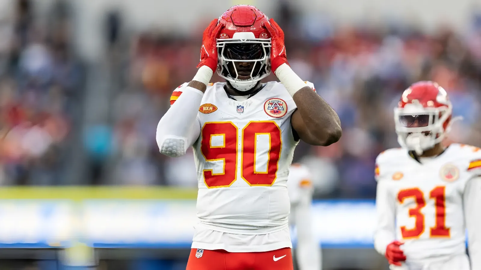 Chiefs DE Charles Omenihu vows vengeance in ACL injury update three months post-operation