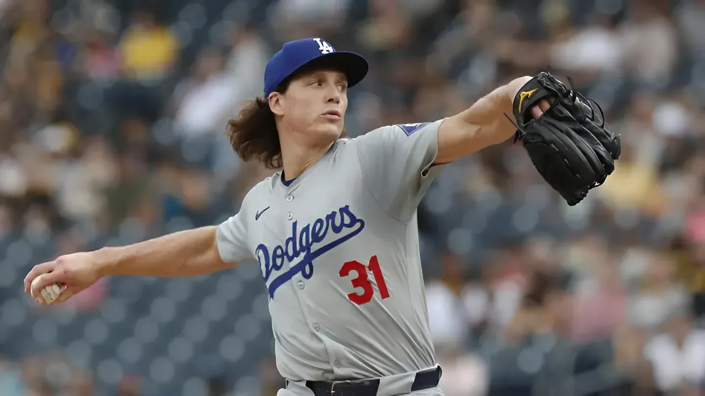 LA Dodgers' Tyler Glasnow Wins Race to 100 Strikeouts, Emulates Clayton Kershaw