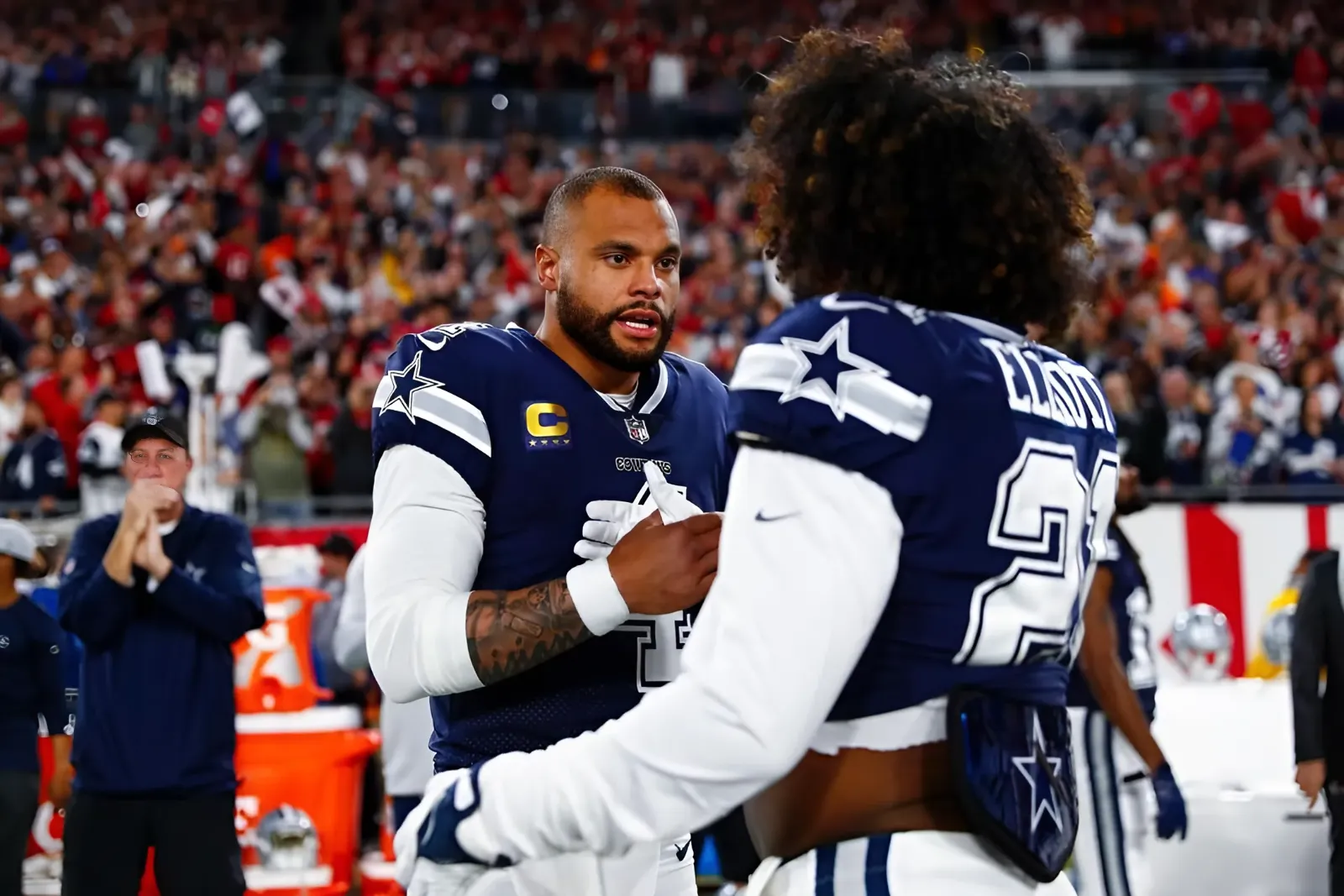 Ezekiel Elliott's Cowboys return feels like the 'f----- best' per QB Dak Prescott; teammates laud RB's impact