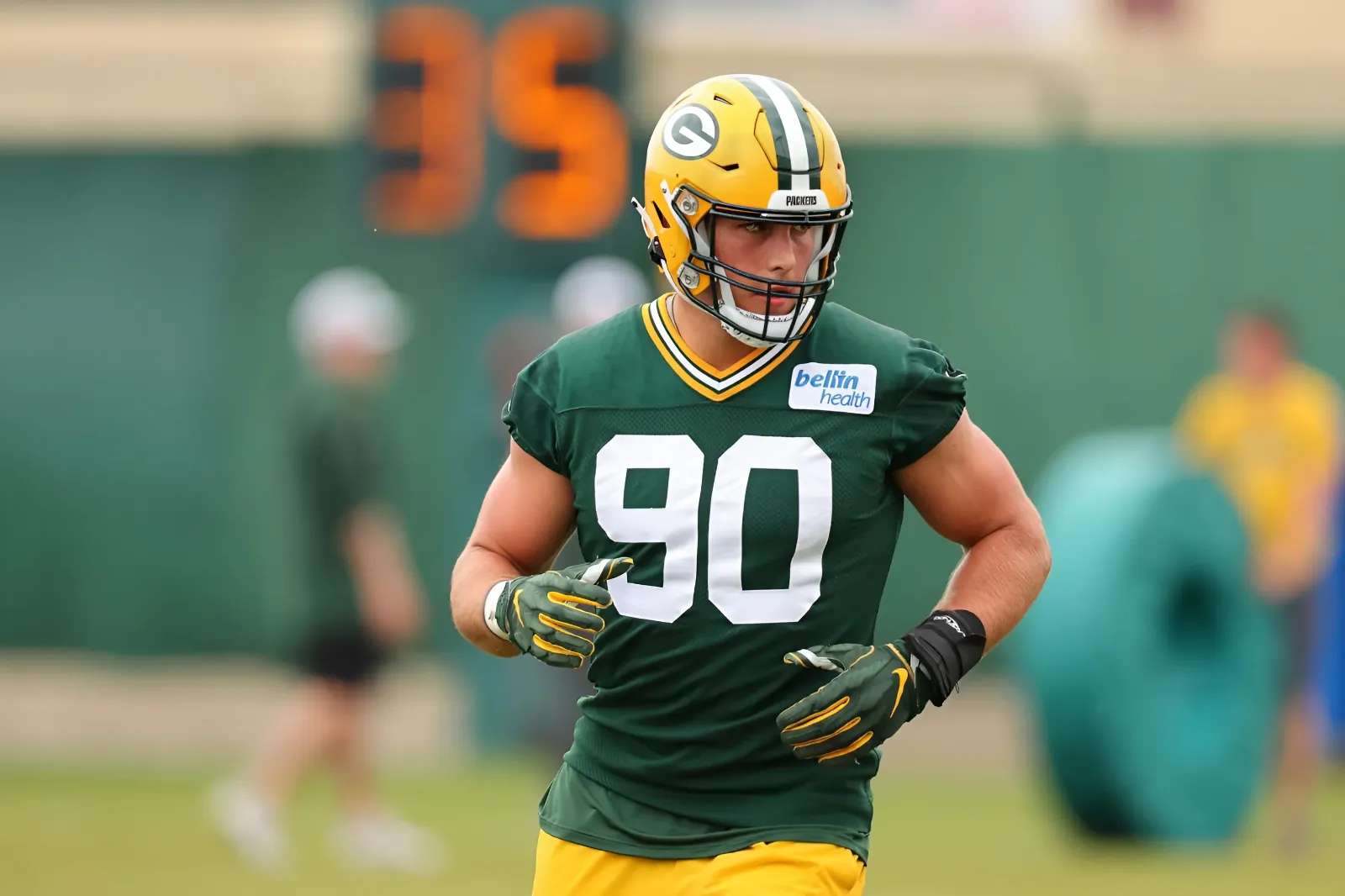 Lukas Van Ness Back at Green Bay Packers Workouts