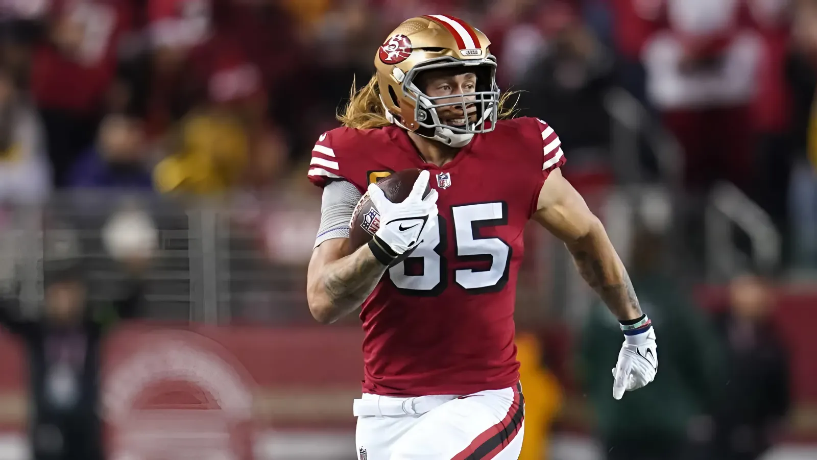 San Francisco 49ers not sweating over extending George Kittle, team believes his deal is 'not pressing need' at the moment