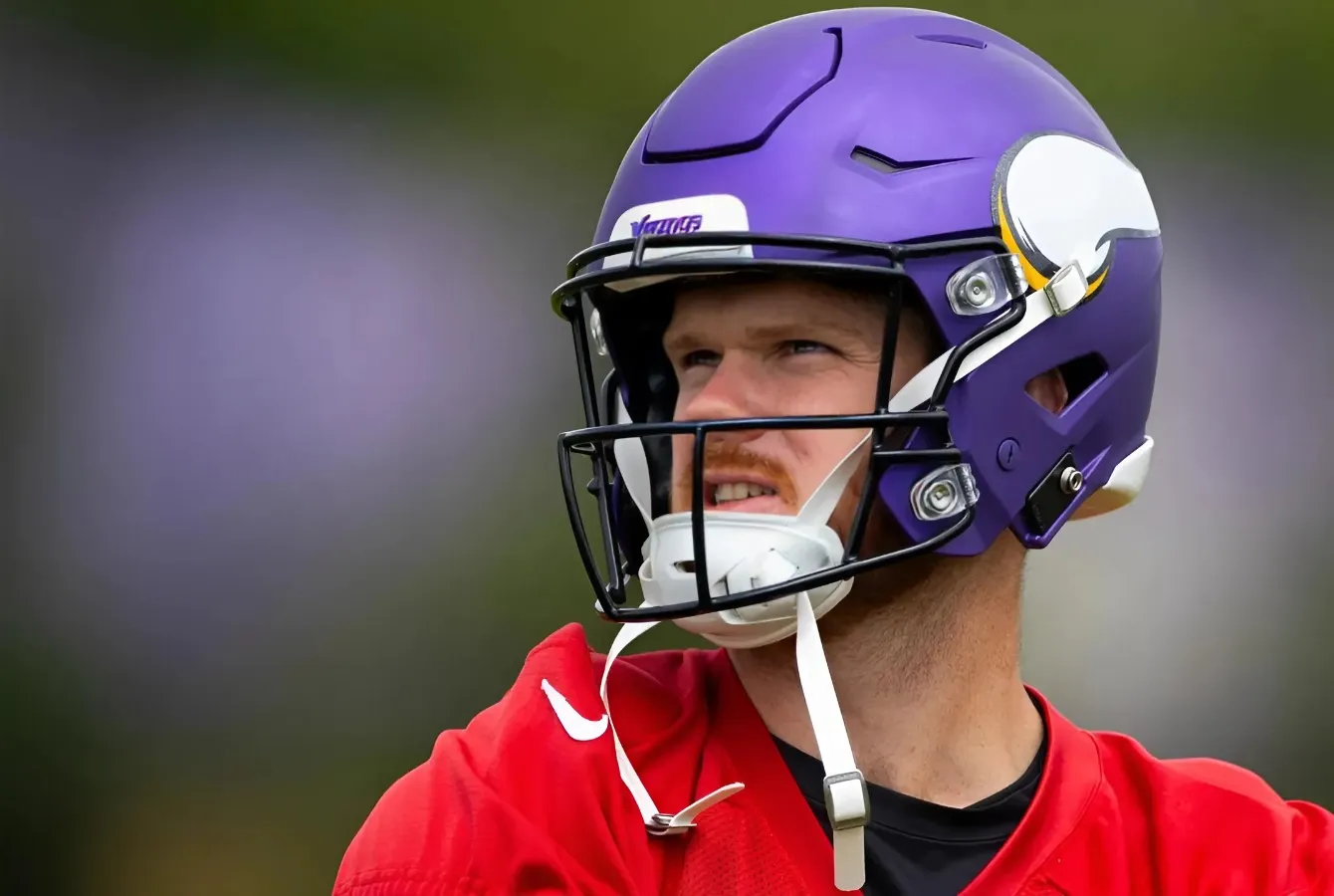 Sam Darnold Putting in Work While Other Vikings Veterans Rest