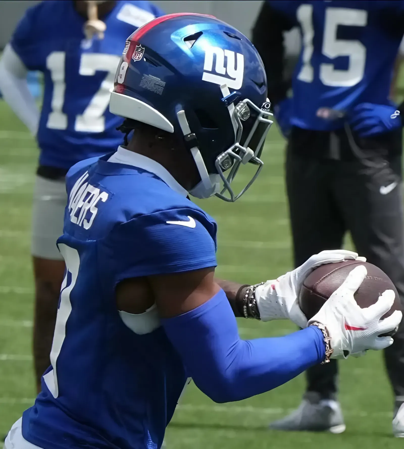 Giants’ rookie playmakers flashing potential at minicamp