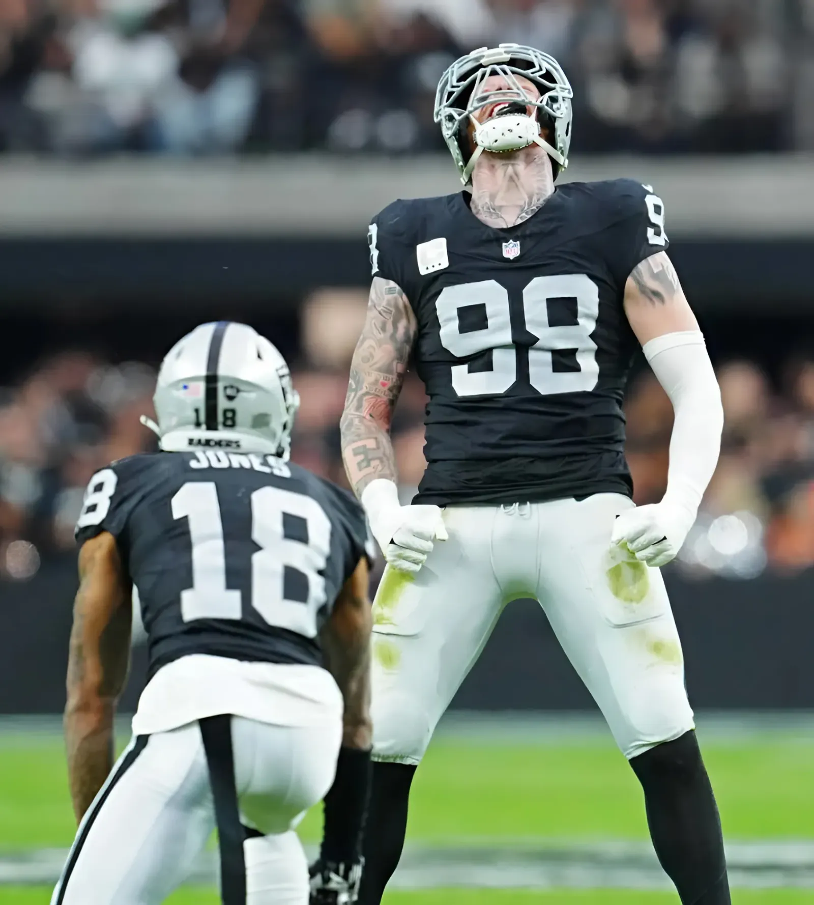 Raiders DE Maxx Crosby On Aidan O’Connell: 'He’s Starting To Talk Some S*** Back'