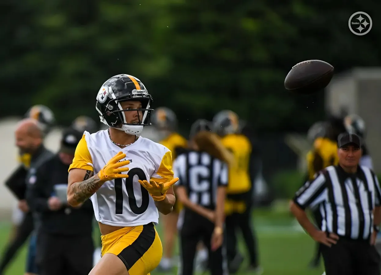 Steelers' Zach Azzanni Confident In Receiver Room: 'That Number Thing Is A Little Overrated To Me'