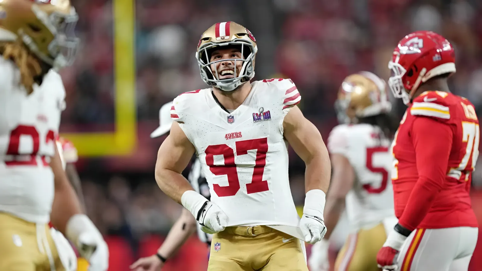 Nick Bosa, 49ers leaders set sights on championship: 'It's time to get it done'