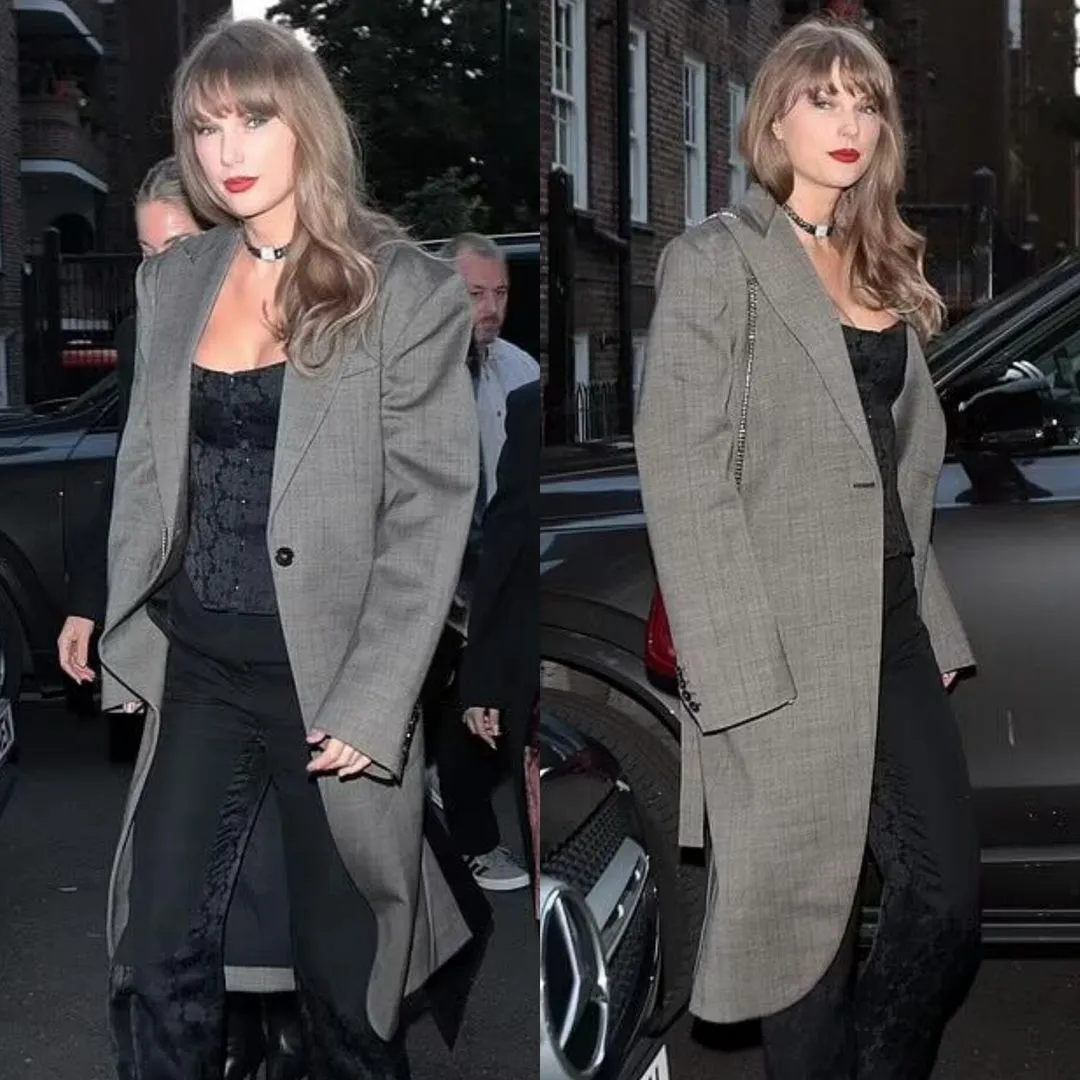 Taylor Swift's new girl squad! Singer parties with Kate Moss, Cara Delevingne, Phoebe Waller Bridge and Lena Dunham in London's Notting Hill