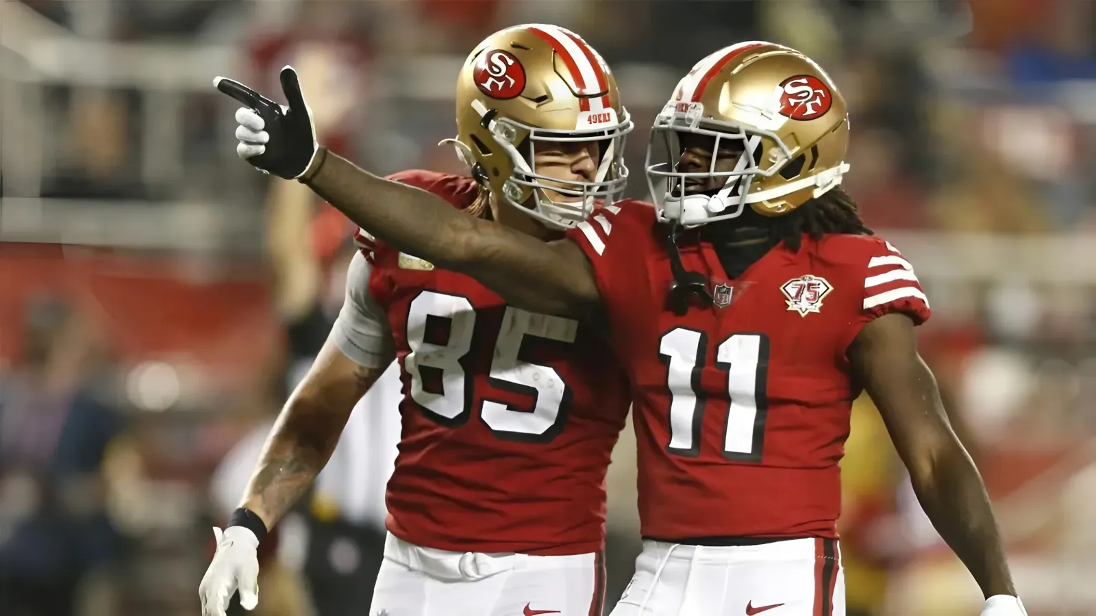 George Kittle reveals text message to Brandon Aiyuk amid contract talks with 49ers