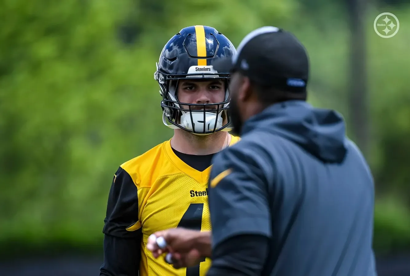 Rookie Payton Wilson Speaks Out on Playing for Steelers: ‘Football Heaven’