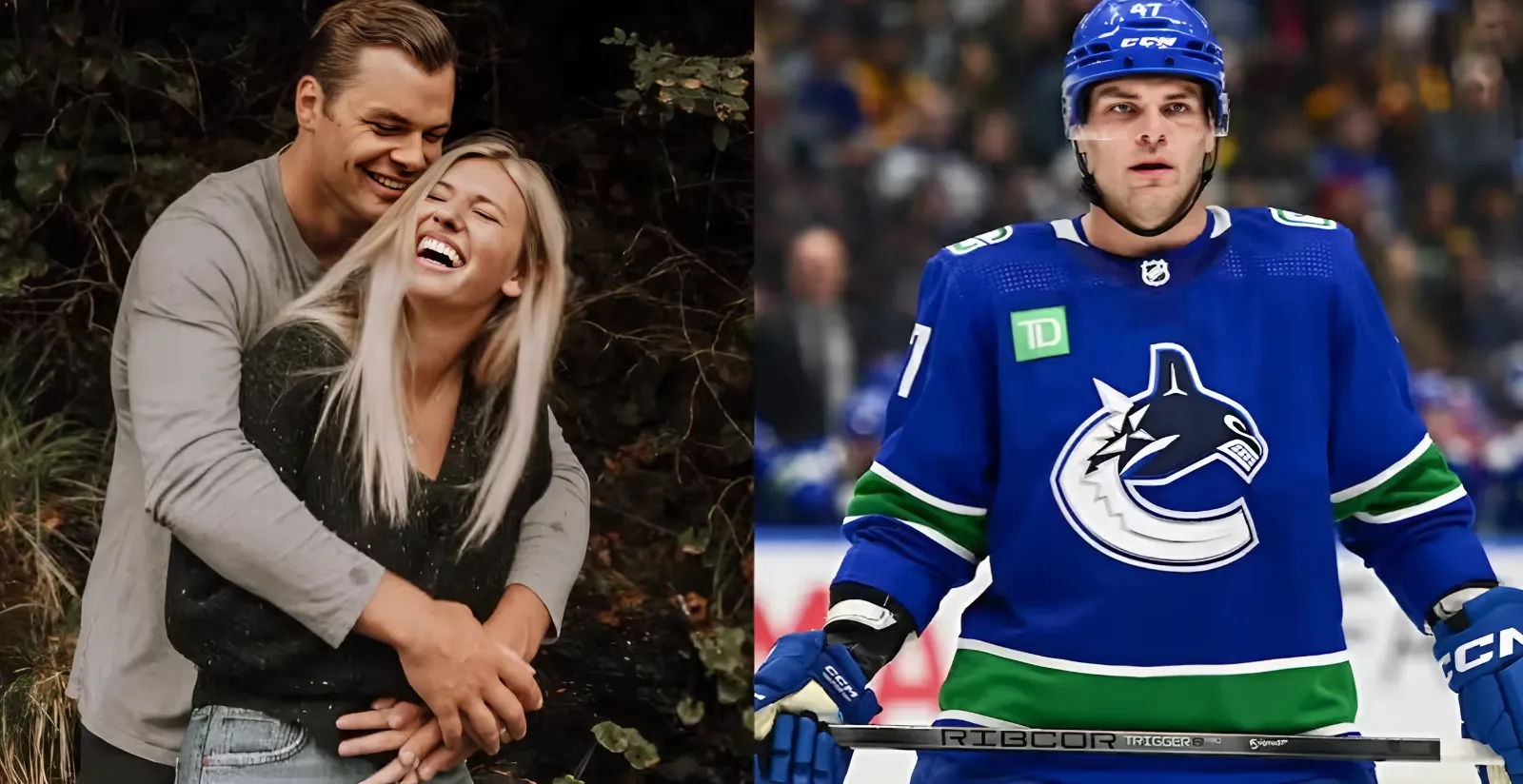 Canucks' Noah Juulsen and wife Brooke are having baby girl