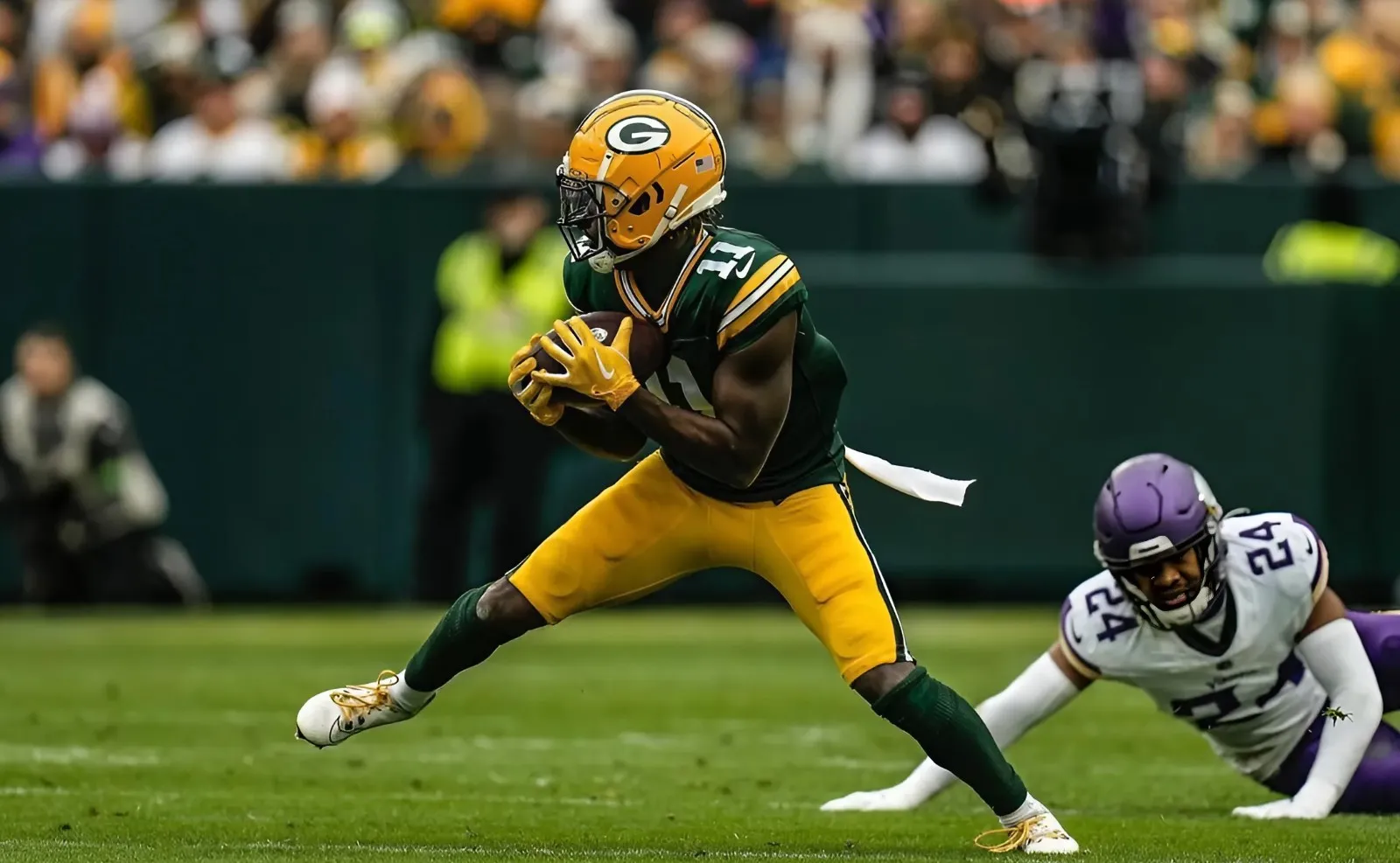 Green Bay Packers Jayden Reed Speaks on Potential 2024 Goal