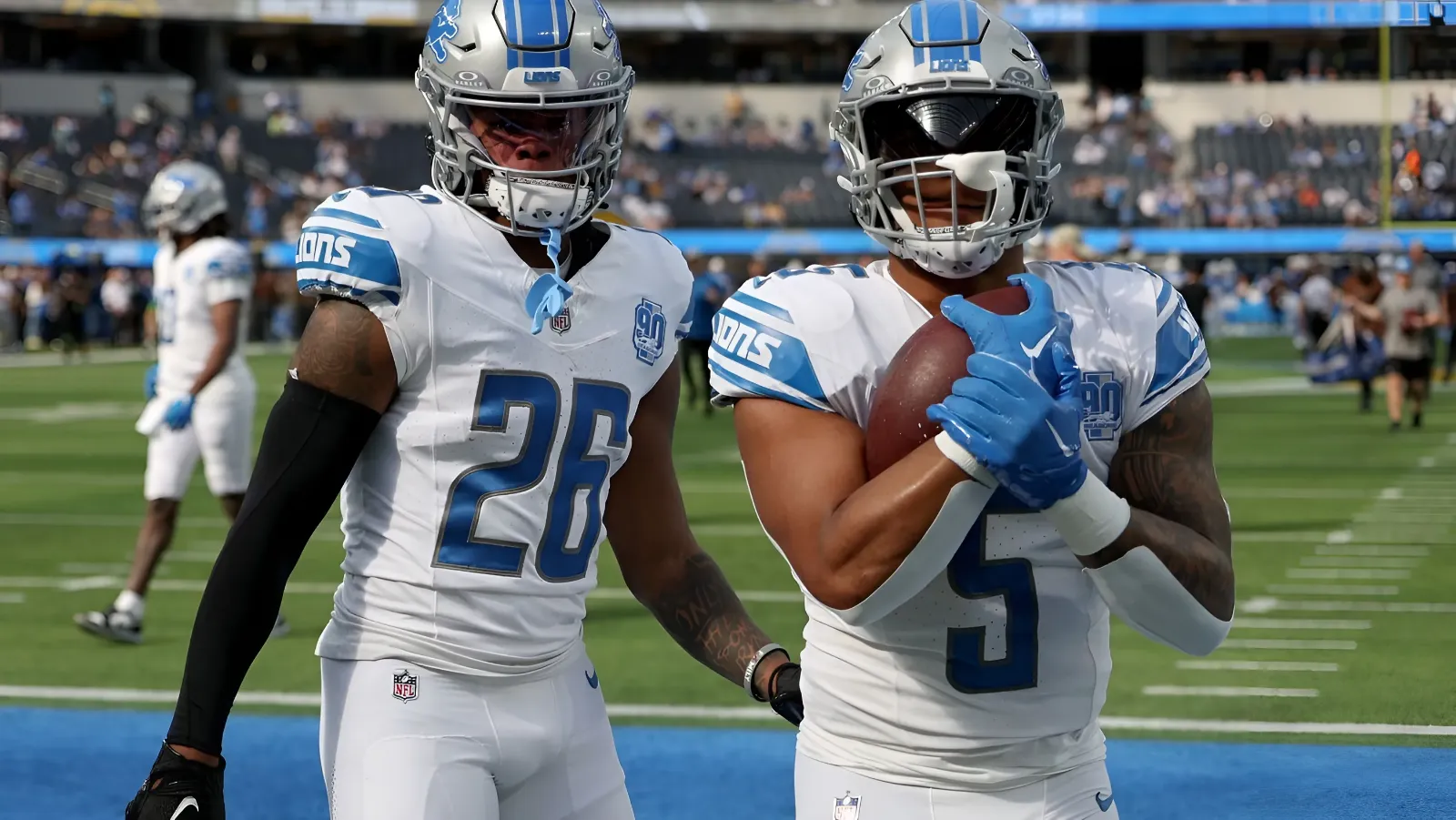 Lions' 'Thunder and Lightning' running back duo takes rightful place in ranking