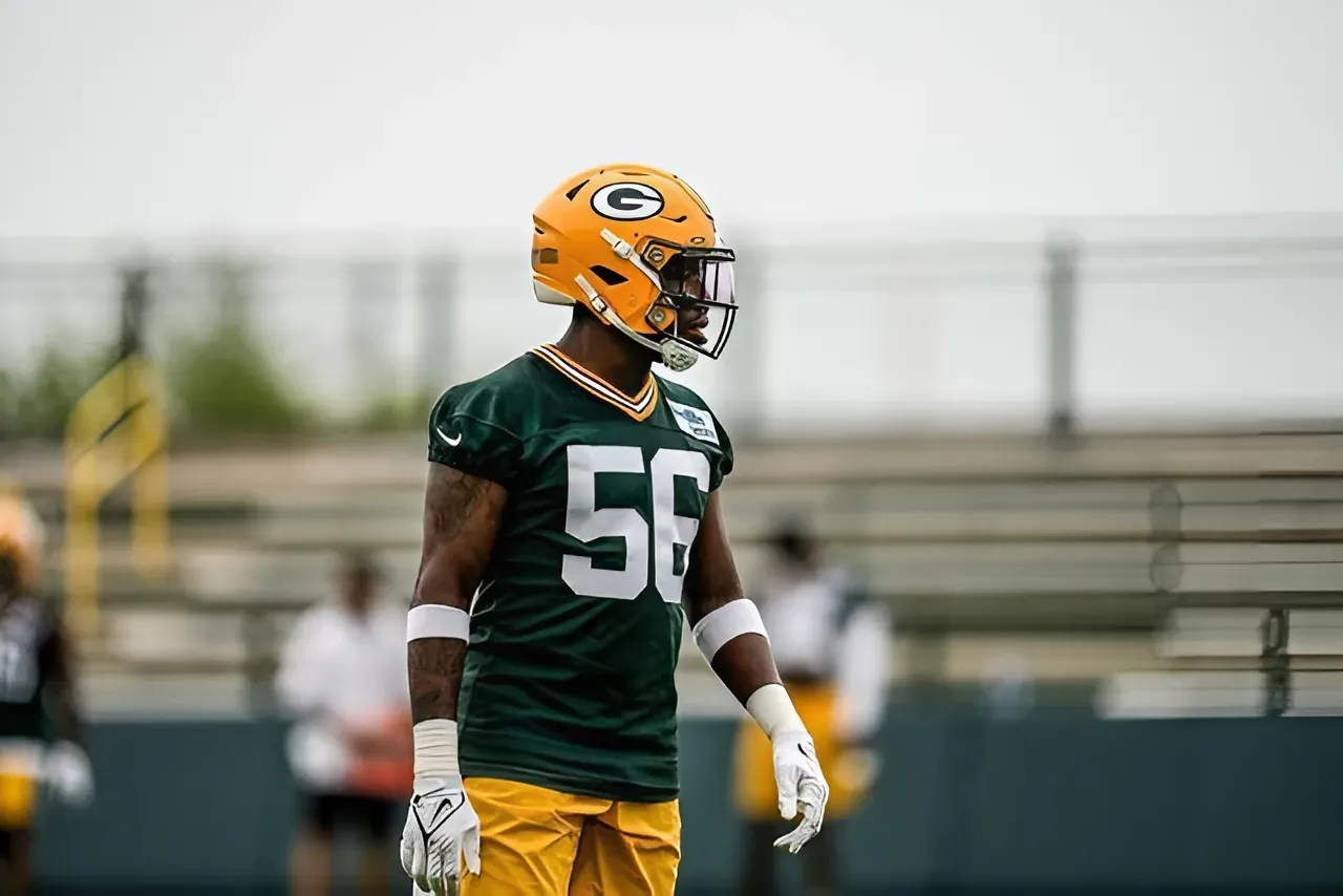 Linebacker Edgerrin Cooper Named Packers Rookie to Watch