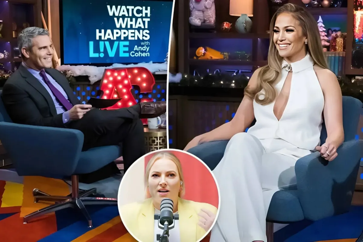 Andy Cohen Raves About Jennifer Lopez as  Guest on 'WWHL' After Meghan McCain Calls Her 'Not Nice' ngocc