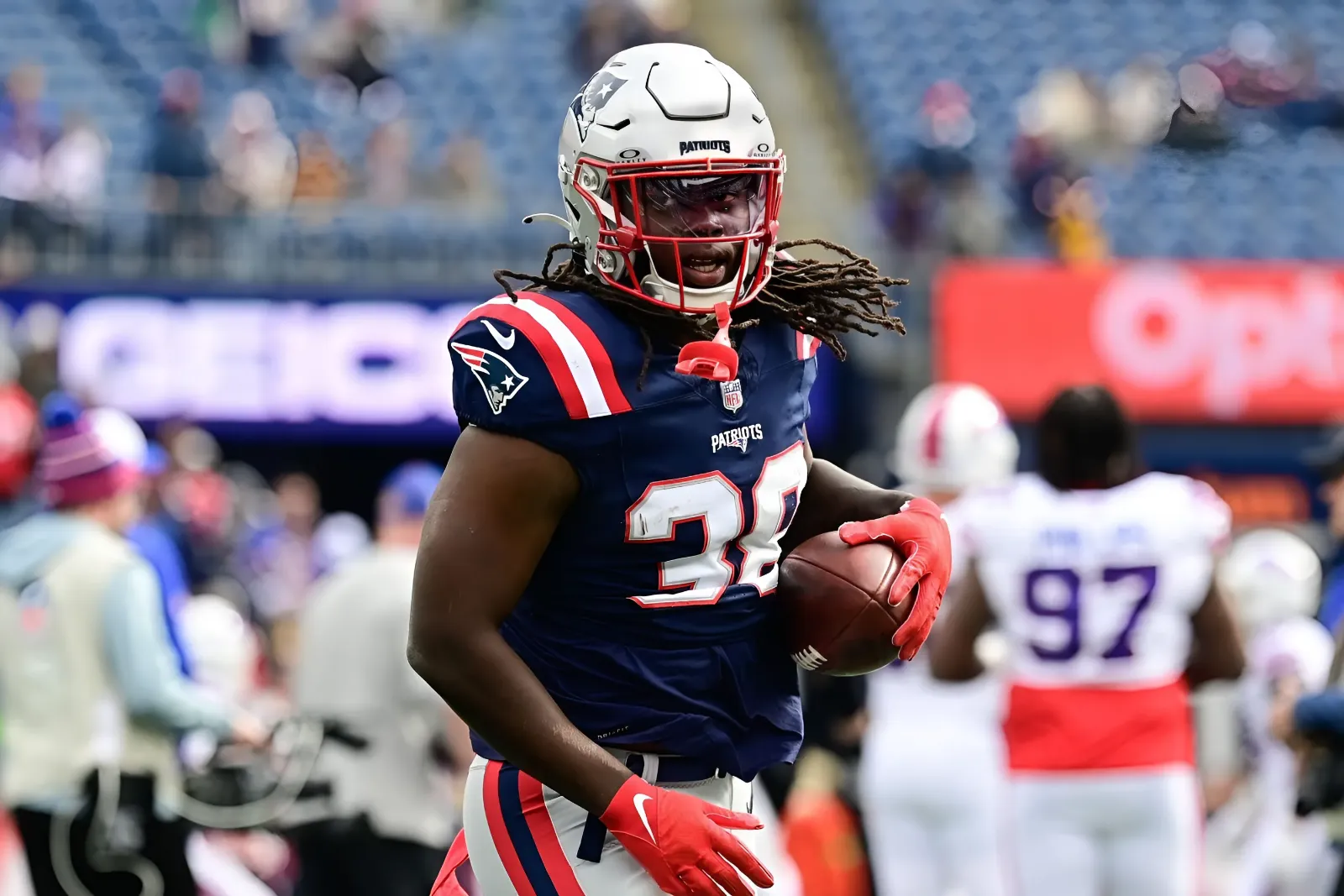 PATRIOTS SIGN RB RHAMONDRE STEVENSON TO A 4-YEAR, $36 MILLION EXTENSION