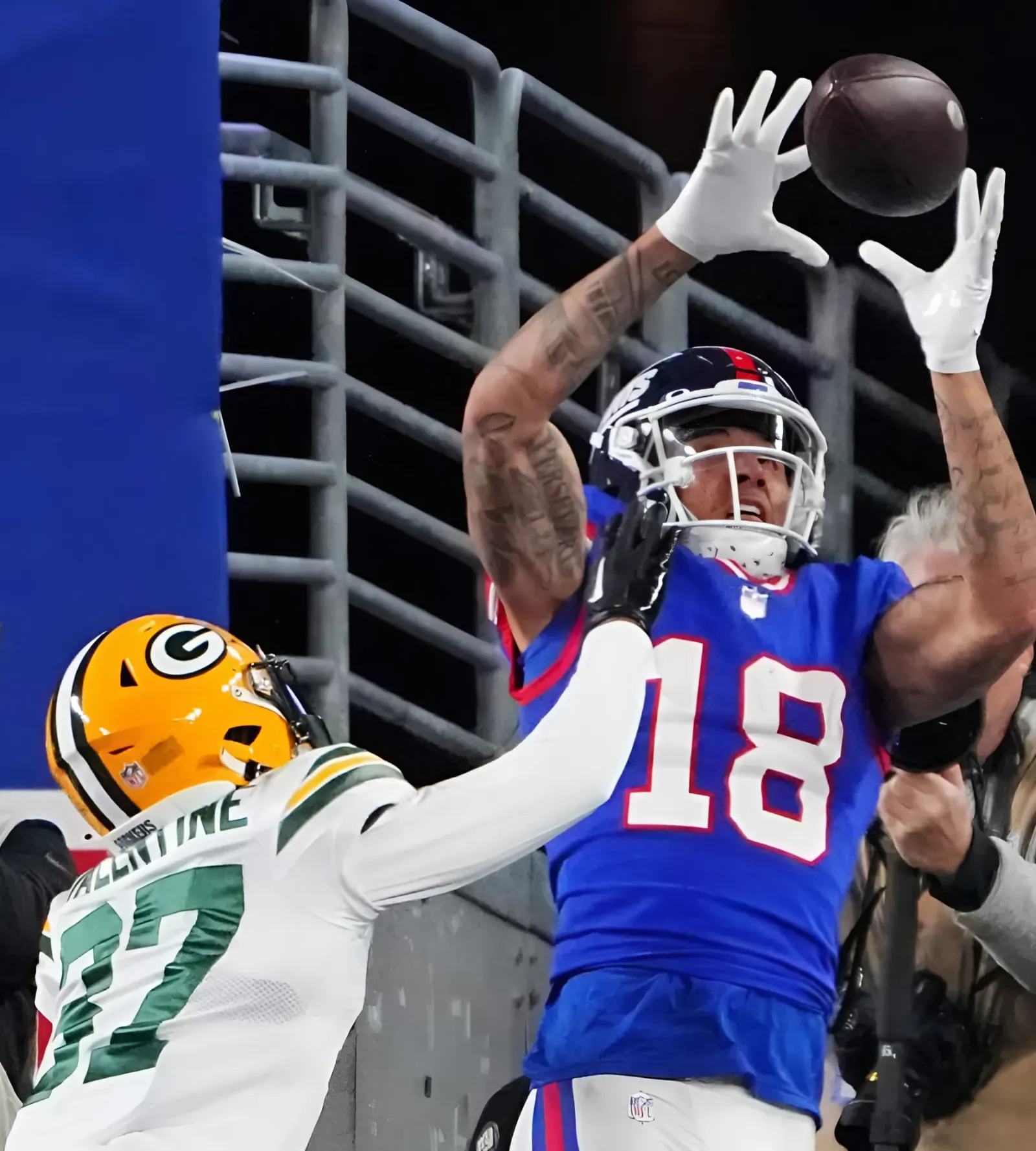 Giants’ 2022 breakout wide receiver could be competing for a roster spot this summer