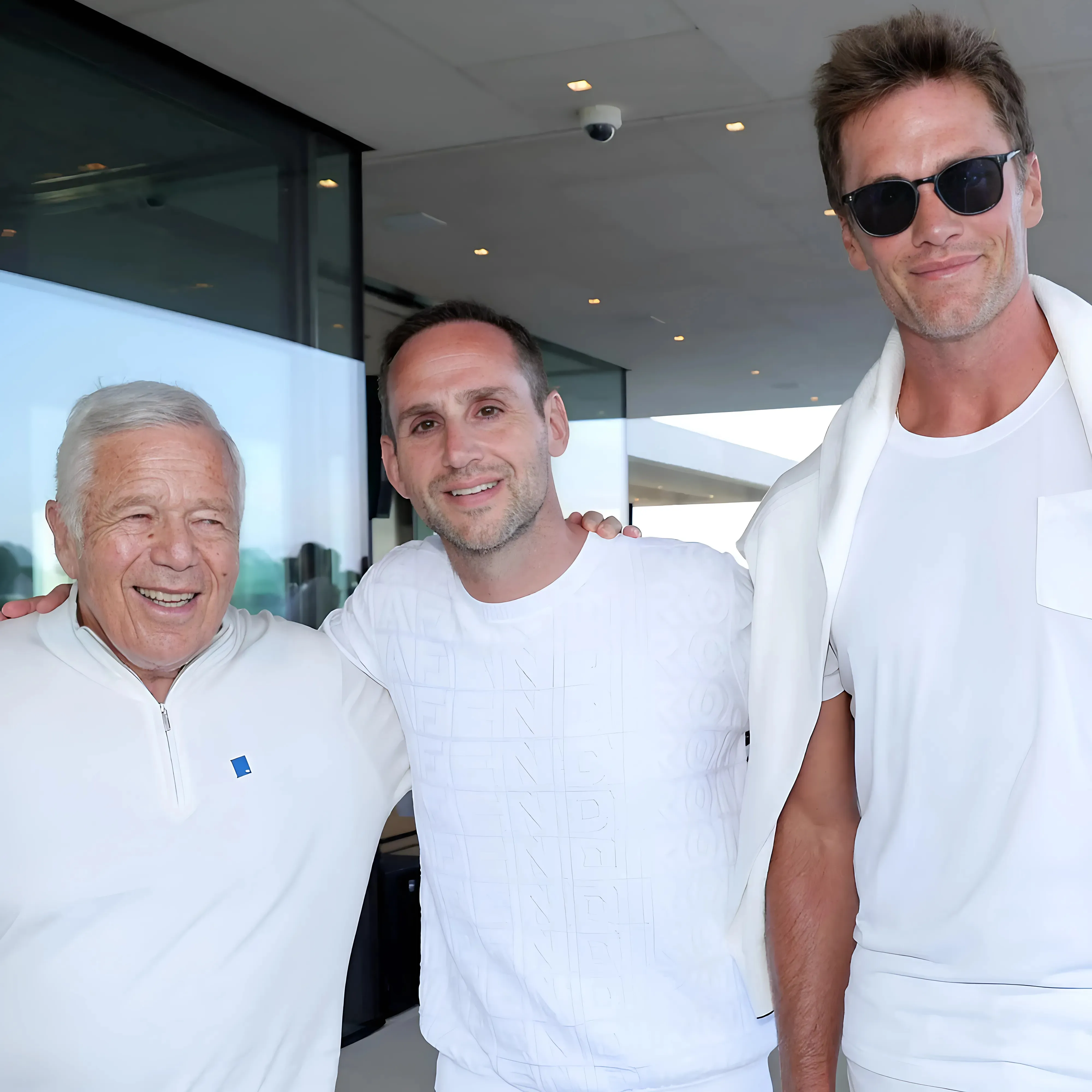Tom Brady receives special invite to Michael Rubin’s White Party as he shows off gift ahead of Fourth of July bash