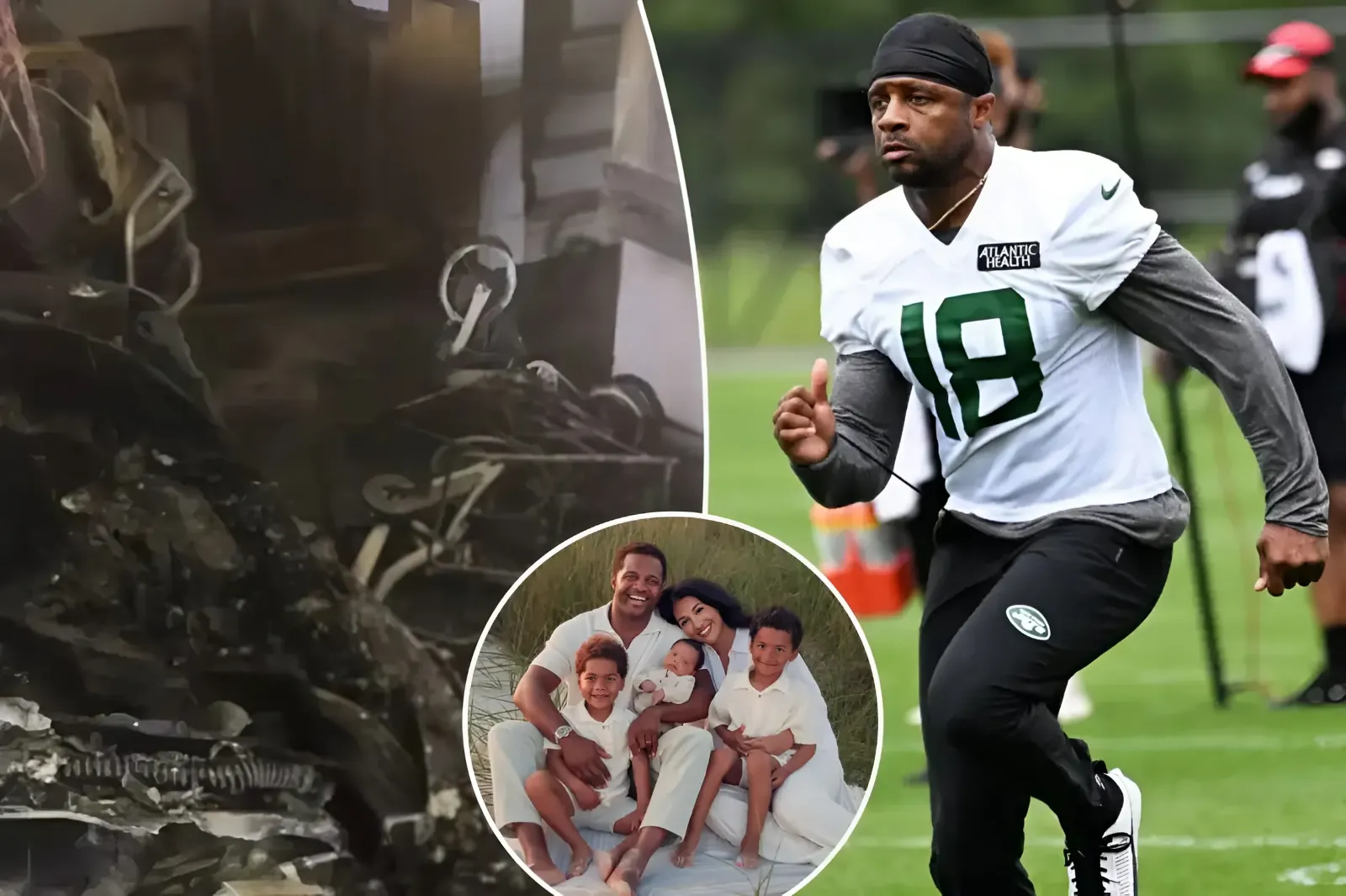 Former New York Jets WR 'Lucky to Be Alive' After Surviving House Fire