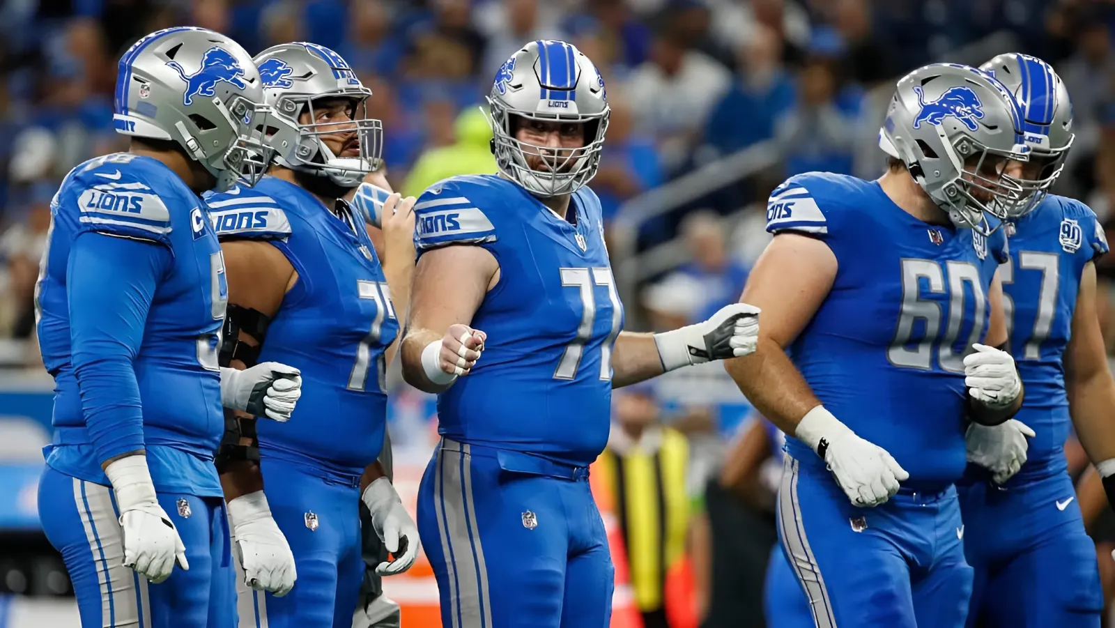 Offensive line guru puts Detroit Lions offensive line in a tier all its own