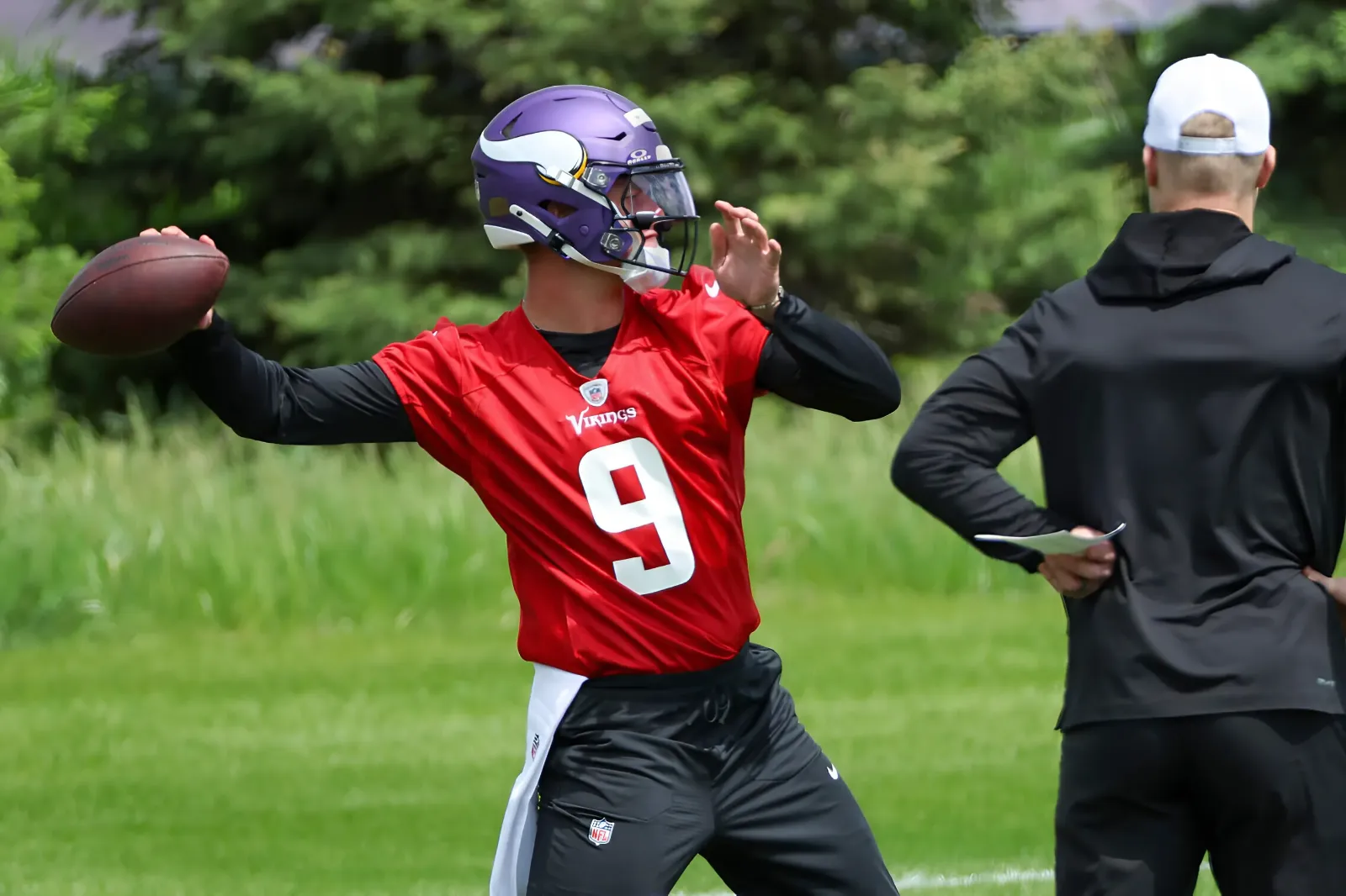 J.J. McCarthy Turns Heads in Workout With Former Vikings Pro Bowler