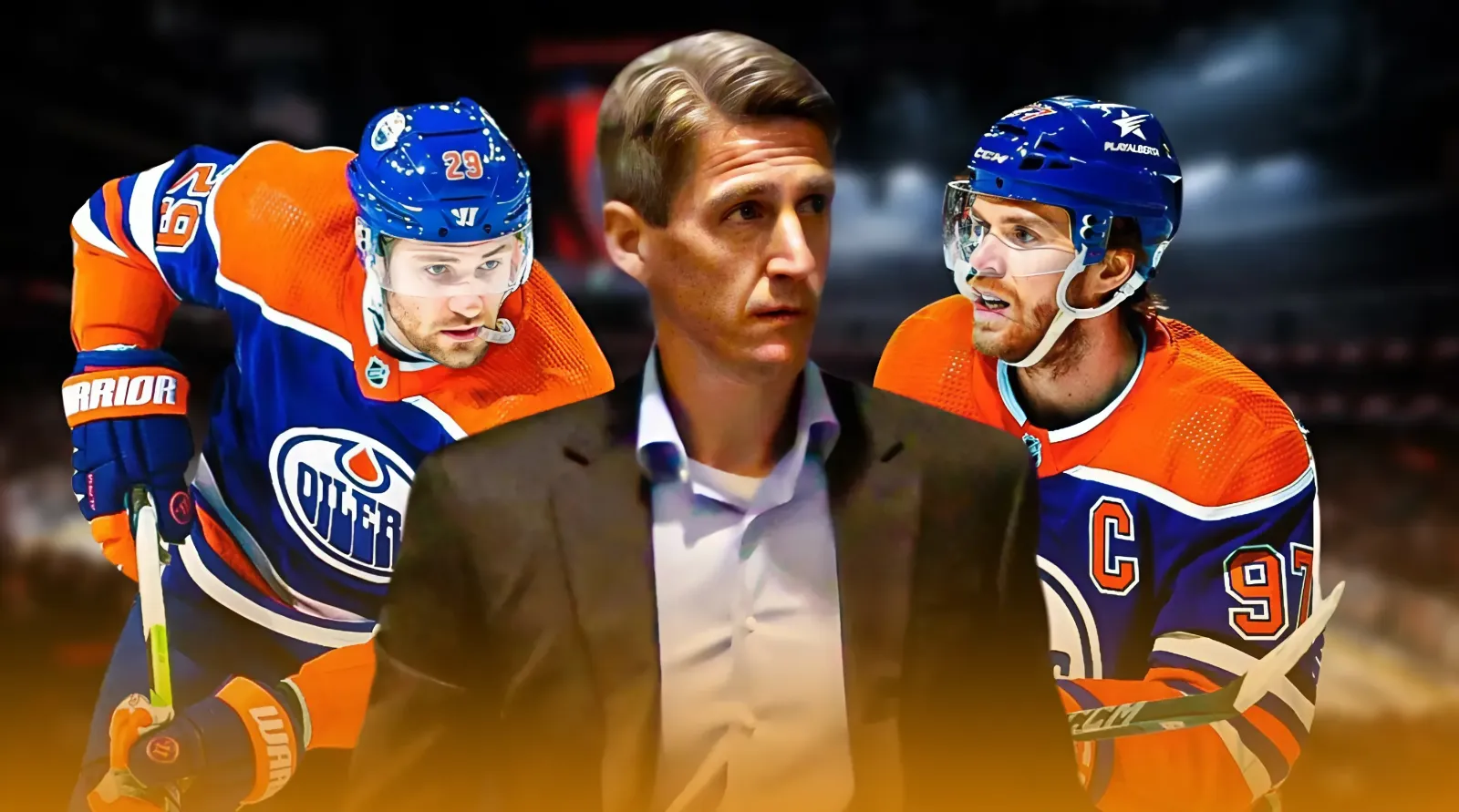 Oilers coach reveals Leon Draisaitl, Connor McDavid injuries