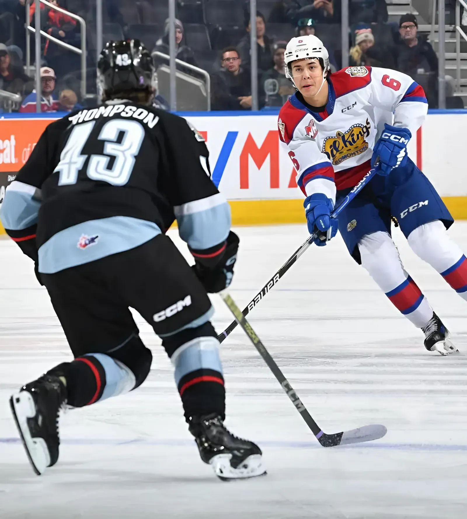 Canucks add 6-foot-3 defenceman from WHL with 189th overall pick