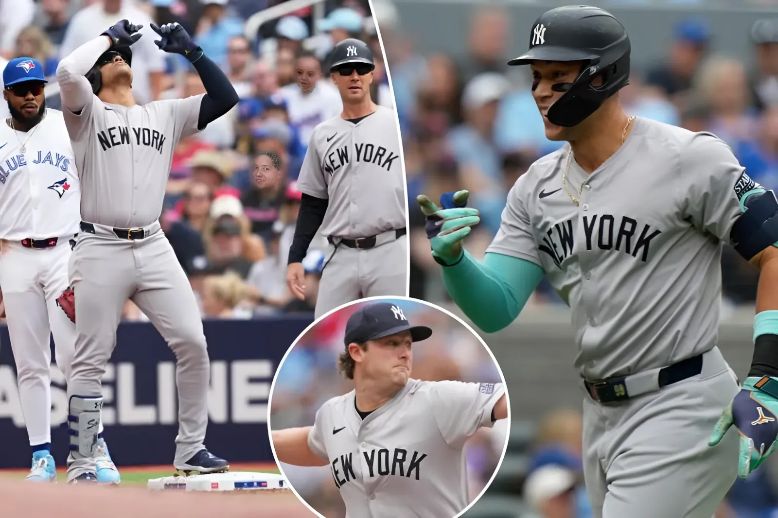 Everything goes right for Yankees as they crush Blue Jays to avoid another series loss